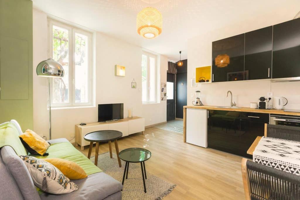 Mini Maison Studio Ancienne Renovee +Parking 亞維農 外观 照片